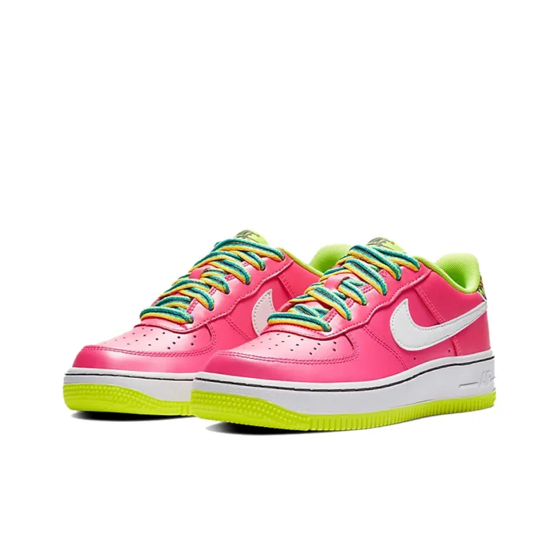 Nike Air Force 1 Low Pink Volt Aqua GS-2