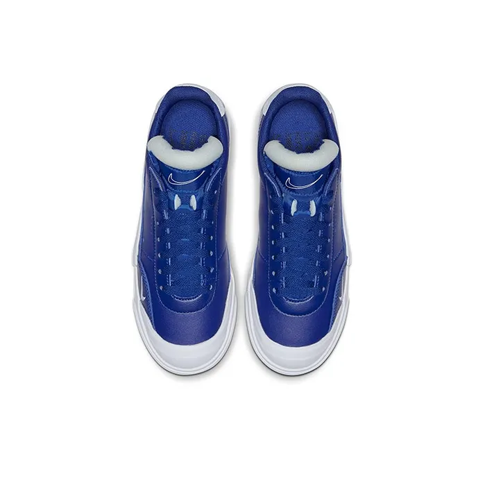 Nike Drop Type PRM Low Top Kids' Skateboarding Shoes Blue White Teenagers-3