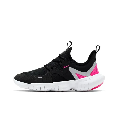 Nike Free RN 5 Black Pink GS