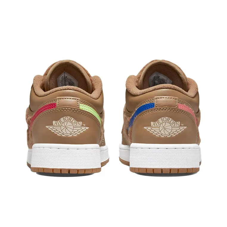 Jordan Kids Jordan 1 Low UTL "Teddy Bear" Sneakers-4