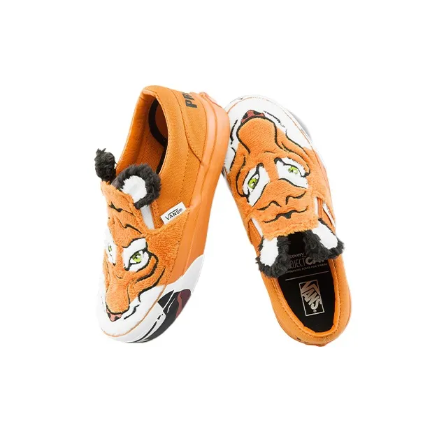 Vans Slip-On  Discovery Channel X Classic  Toddler 'Project Cat'-3