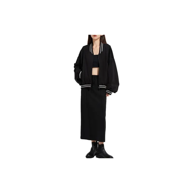 GAP Casual Long Skirts Women's Black-2