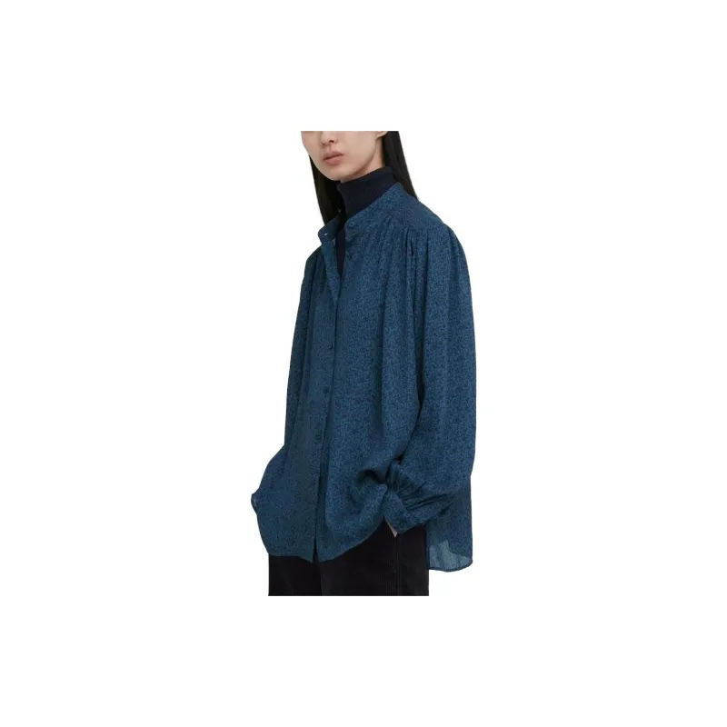 UNIQLO X Clare Waight Keller Co branded Collection Shirts Women's Sea Blue-2