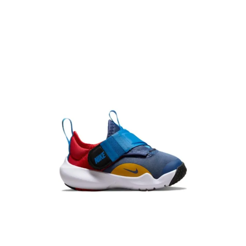 Nike Flex Advance Abrasion Resistant Low Top Running Shoes Blue Red Infant And Toddler-1