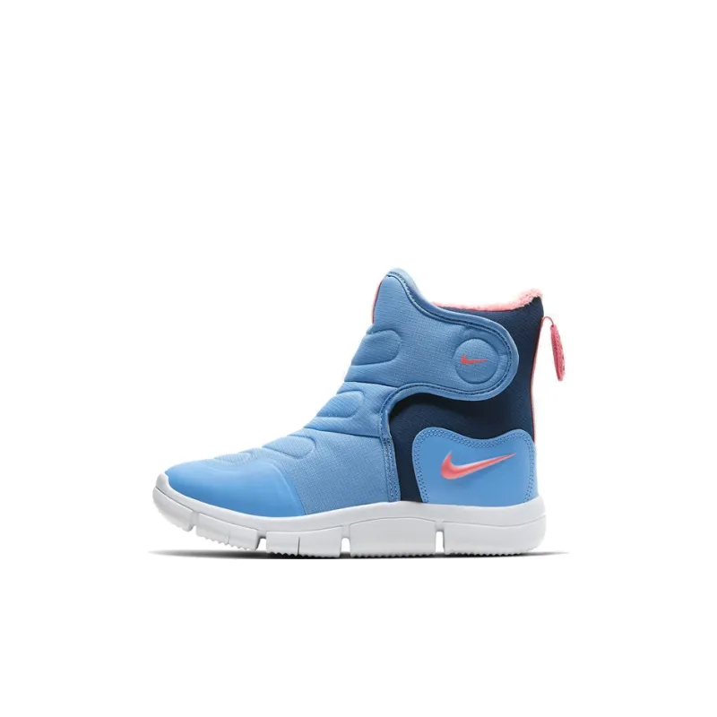 Nike Novice High Top Kids Lifestyle Shoes Light Blue Children Aged 3 7 Years Old-0