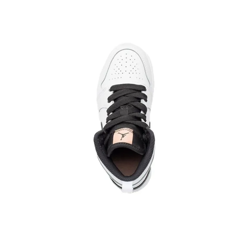 Jordan 1 Mid PS White Arctic Orange-2
