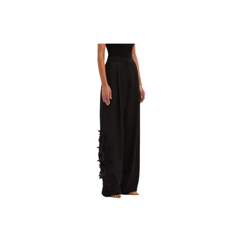 OSCAR DE LA RENTA SS24 Casual Pants Women's Black-3