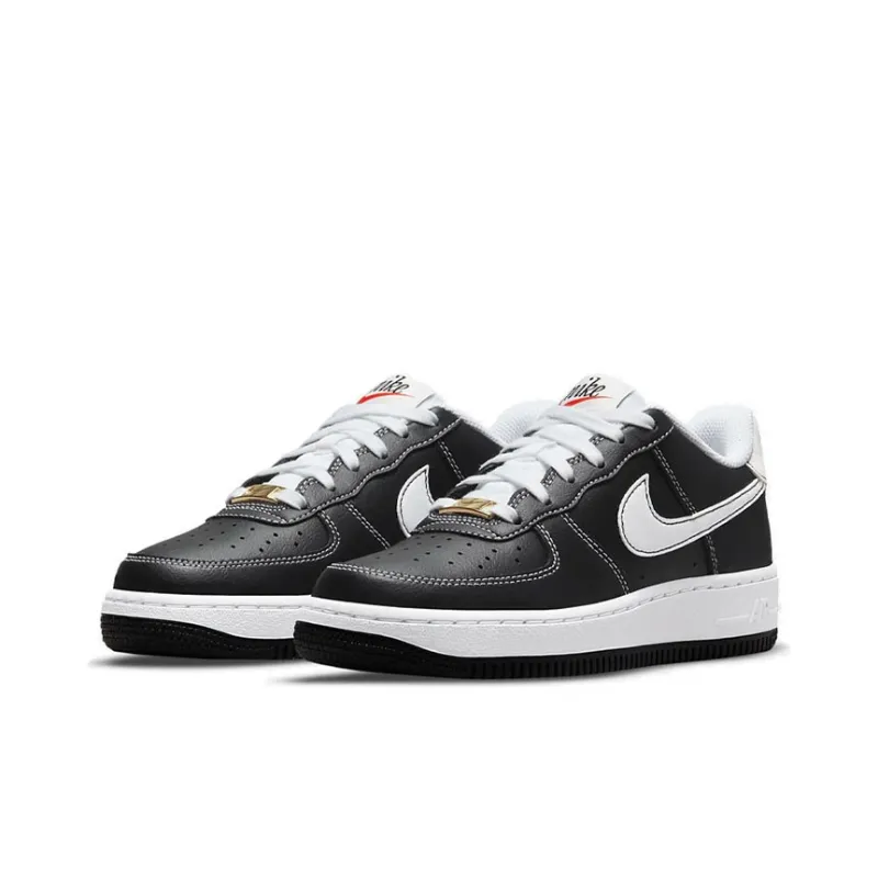 Nike Air Force 1 Low S50 Black White Black Sail GS-2