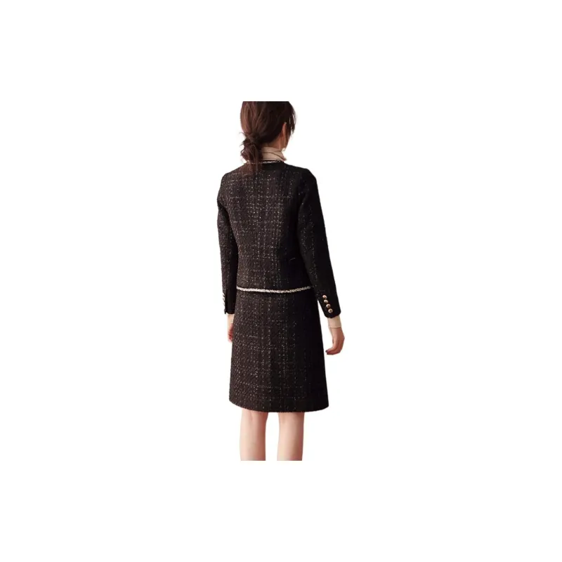 ROEYSHOUSE Skirt Set Women's Black-1