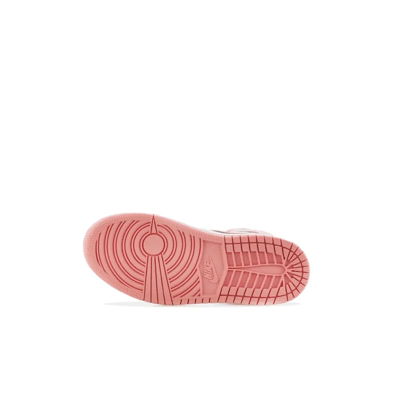 Jordan 1 Mid PS Coral Chalk-5