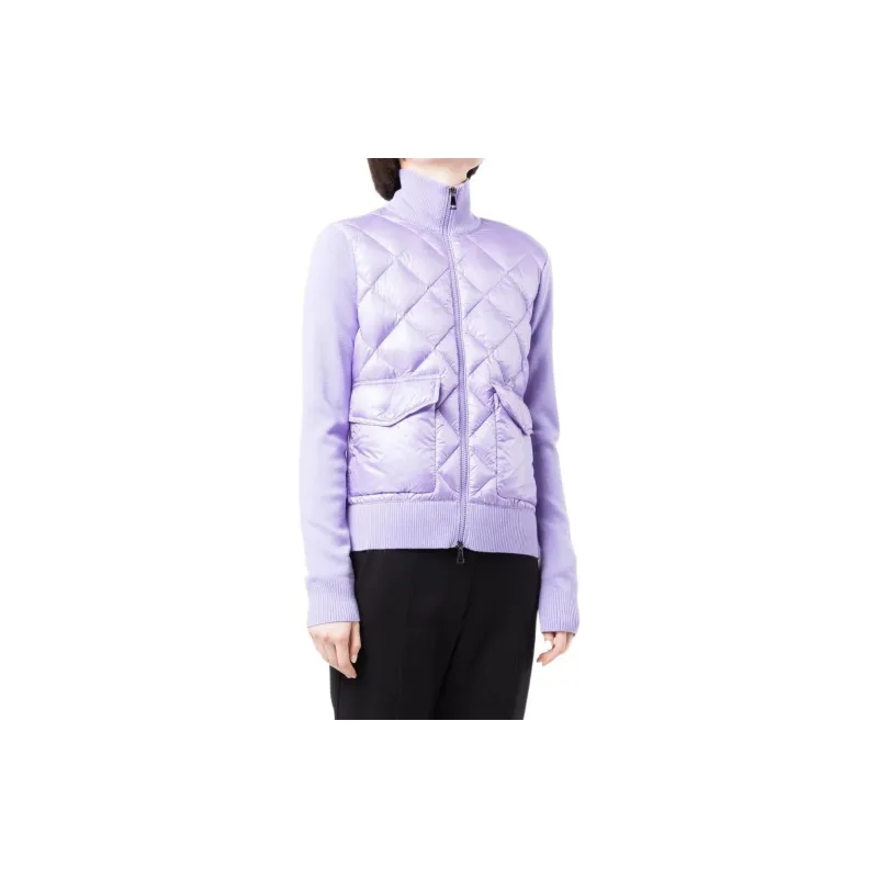 Moncler Down Jackets Women's Light Purple-3