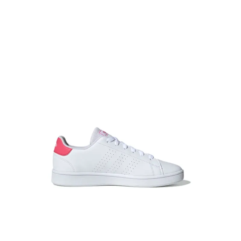 Adidas Advantage J 'White Real Pink'-1