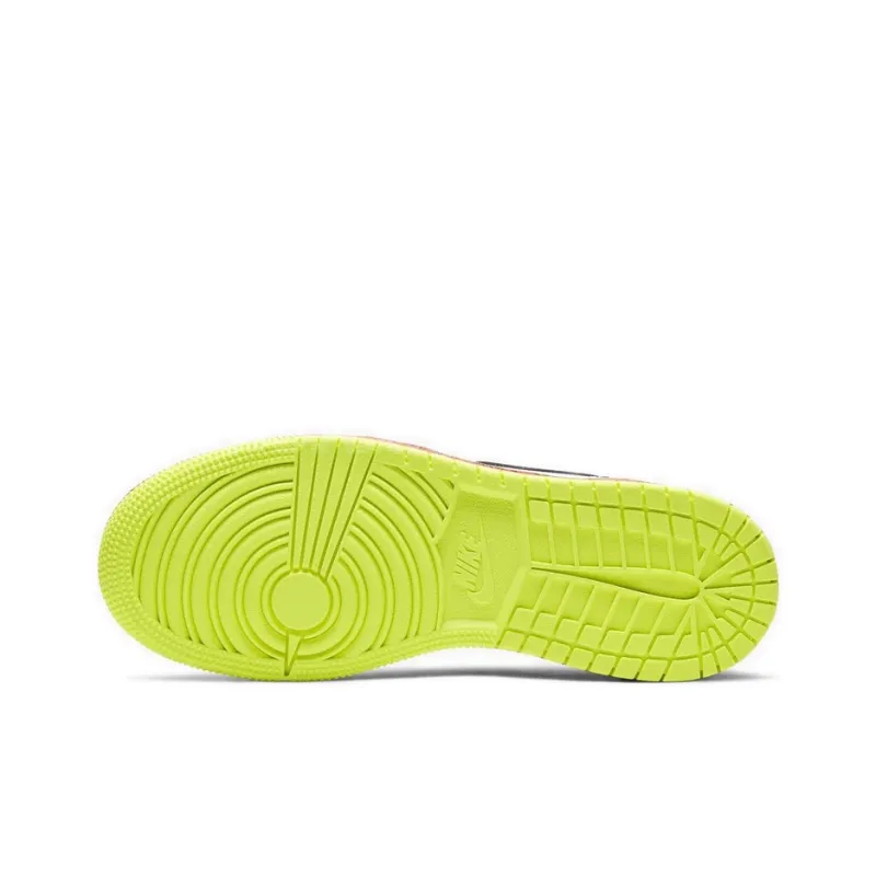 Jordan 1 Low Multi Color Midsoles White GS-5