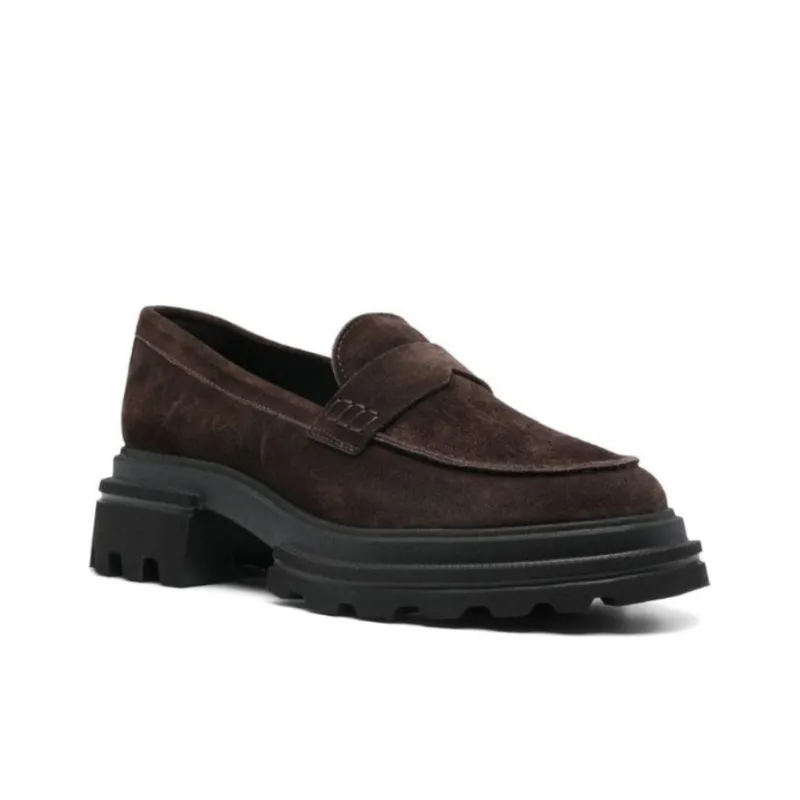 HOGAN Slip On Loafers Women's-2