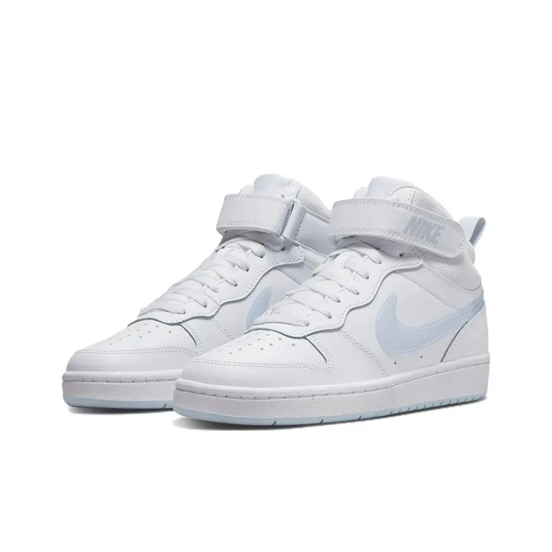 Nike Court Borough Mid 2 GS 'White Aura'-2