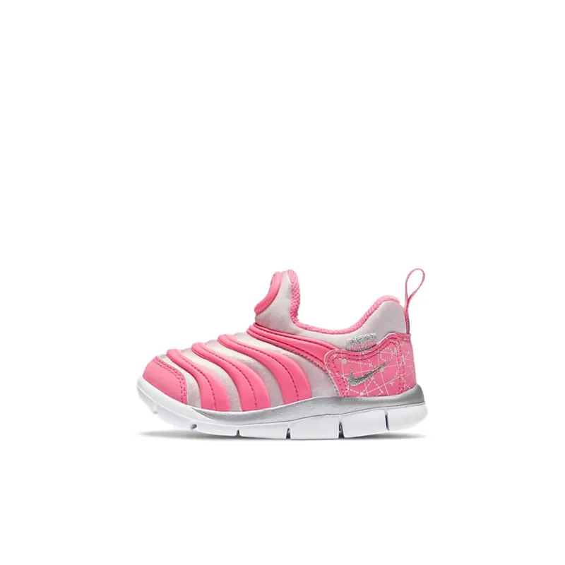 Nike Dynamo Free Low Top Sports Casual Shoes Pink Gray Infant And Toddler-0