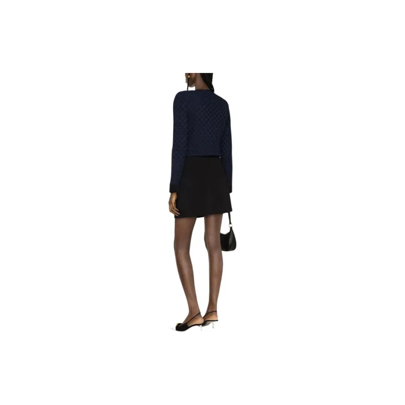 Self portrait Jackets Coats Women's Marine Blue-3