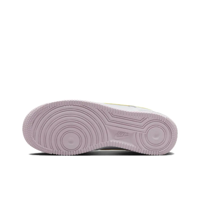 Nike Air Force 1 GS Grey Citron Fuchsia-5