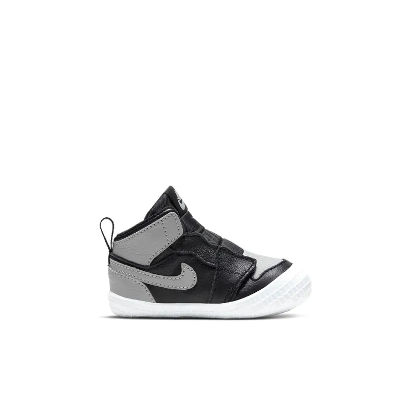 Jordan 1 Crib Bootie Black Medium Grey I-1