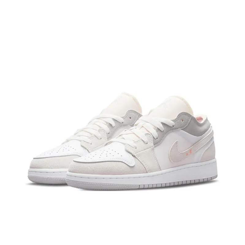 Jordan 1 Low 'Inside Out Cream White Light Grey' GS-2