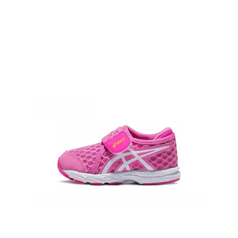 Asics RUNNING KIDS CONTEND Series Cool Run Ts Durable Breathable Low-Top Toddler Shoes Pink Infant And Toddler-0