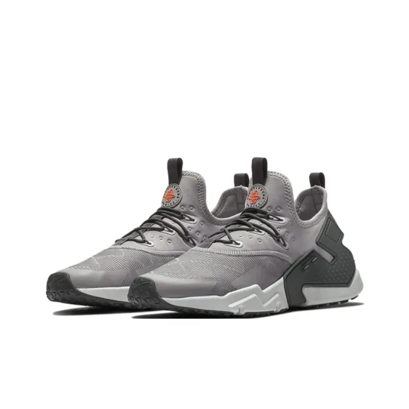 Nike Air Huarache Drift Wolf Grey Orange-2