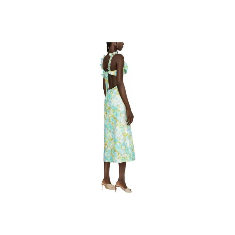 Zimmermann Floral-print Frilled Dress-3