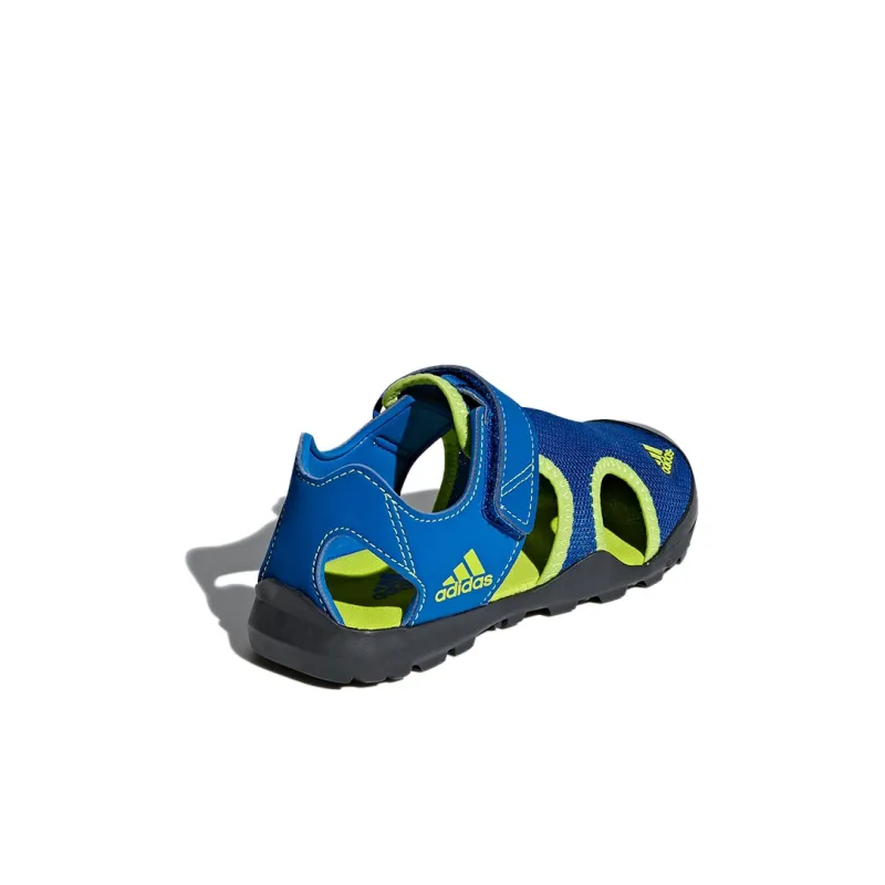 Adidas Captain Toey Low Top Children's Sandals Blue Green Kids'-3