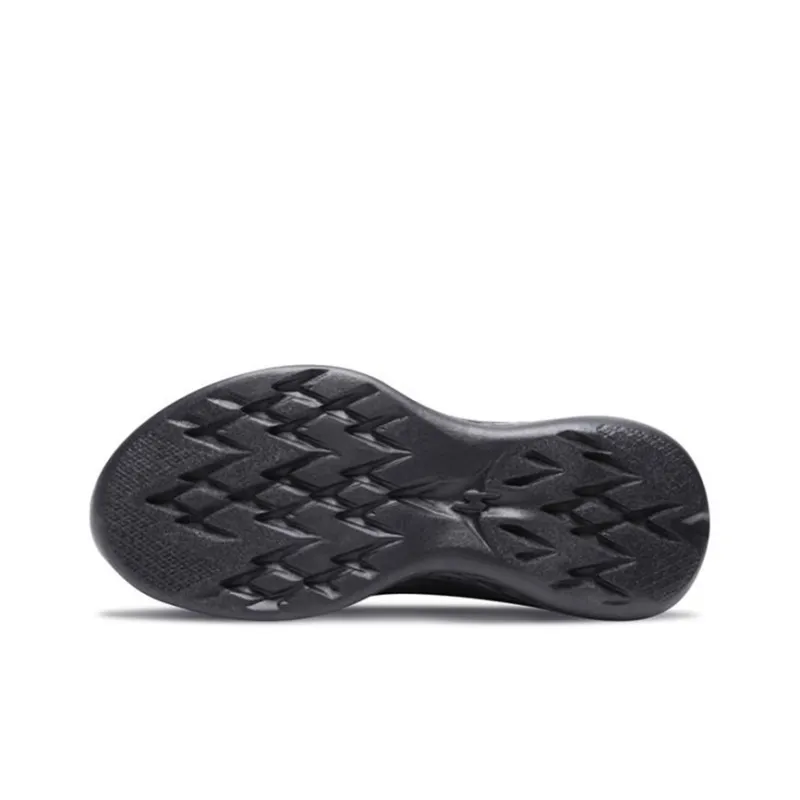 Skechers Go Run 600 Low Top Kids' Running Shoes Pure Black Teenagers-4