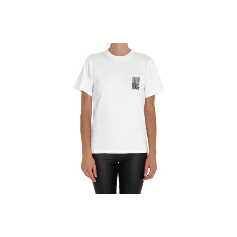 Balenciaga T Shirt Regular Fit Women's White-2