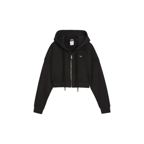 PUMA CROPPED Jackets Women's Black