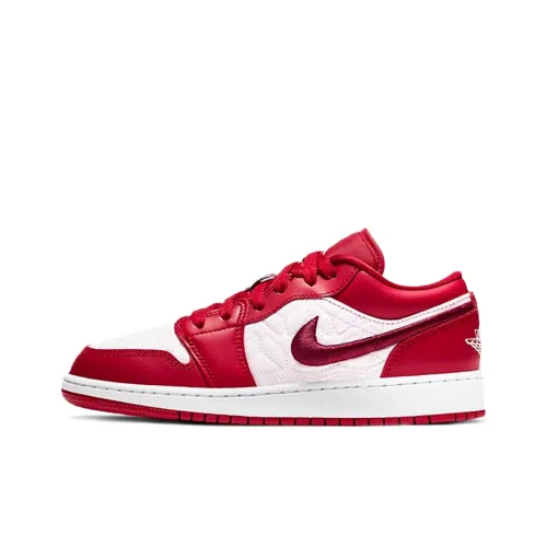 Jordan 1 Low SE Red Quilt GS