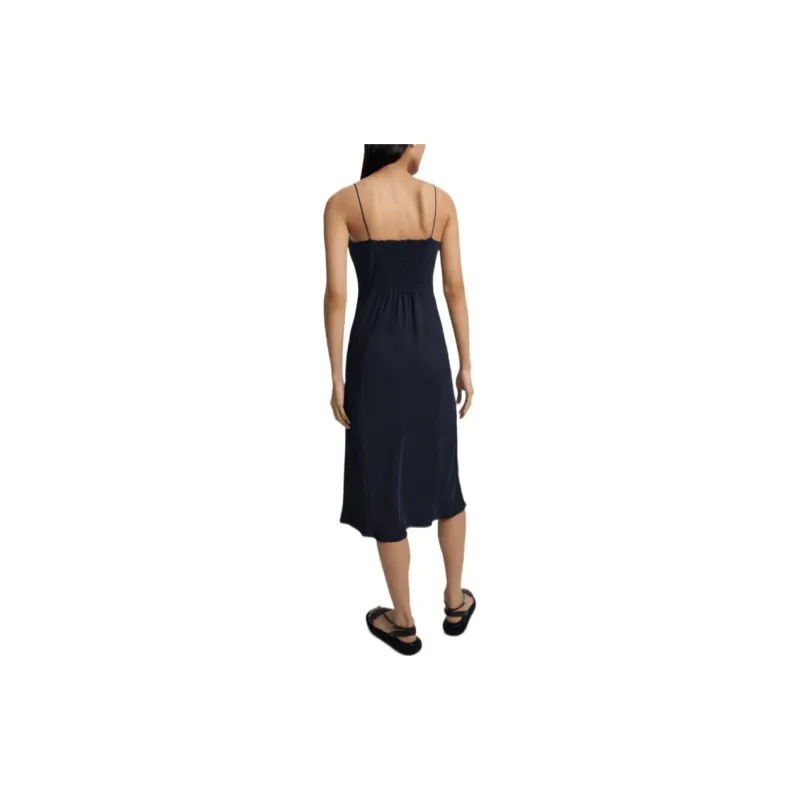 THEORY Sleeveless Dresses Women's Navy Blue-2