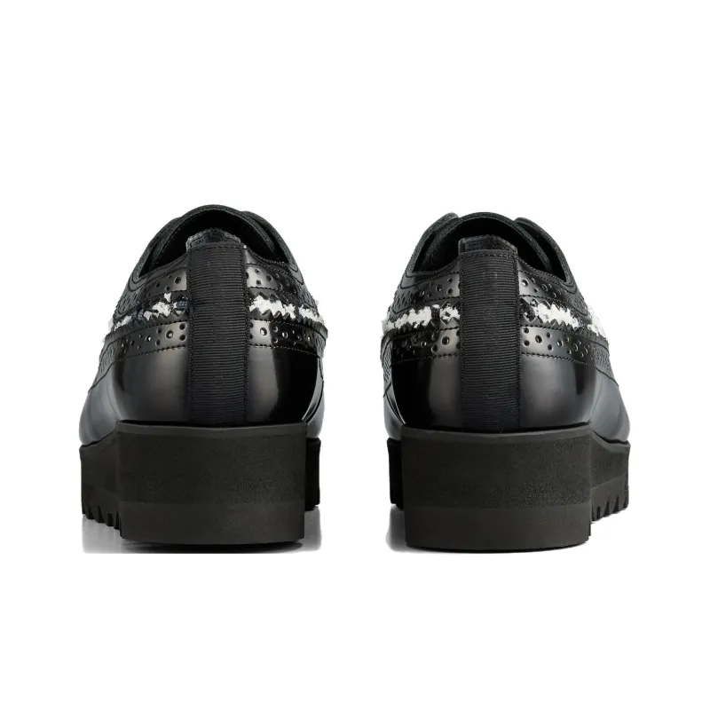 Onitsuka Tiger BROGUE Casual Single Shoes Women's Black-2