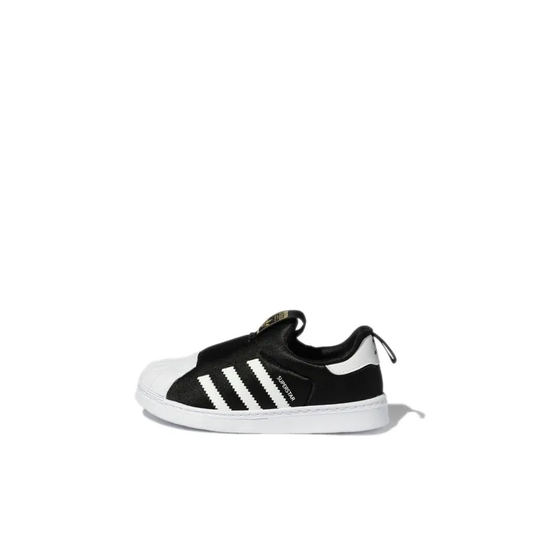 Adidas Superstar 360 Core Black Cloud White Gold Metallic TD-0