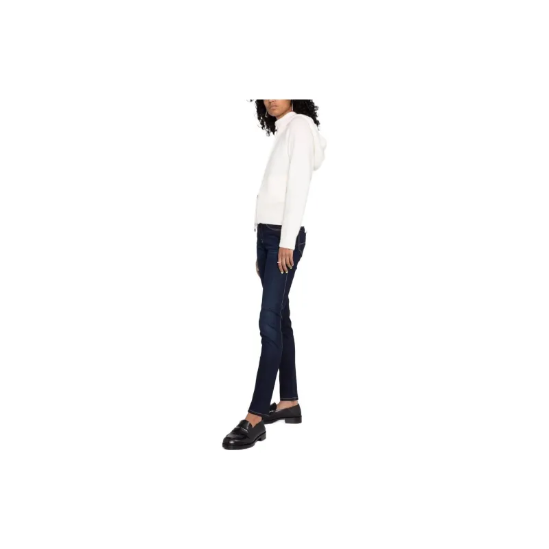EMPORIO ARMANI J28 Medium waisted Super Skinny leg Lyocell Denim Jeans-3