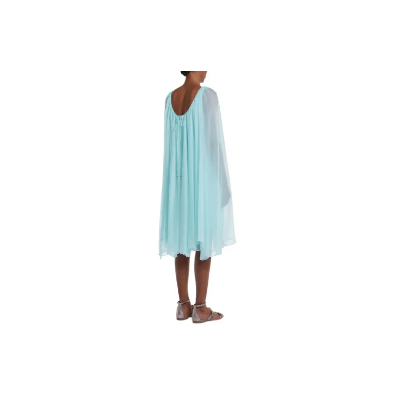 MaxMara Short Sleeveless Flared Dress-3