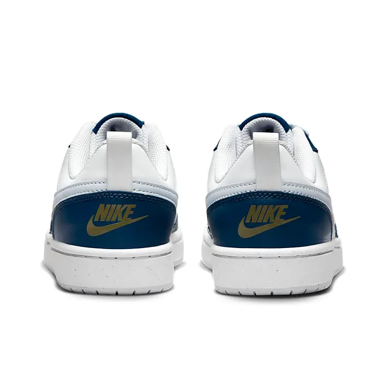 New top Nike Big Kids 5Y W 6.5 COURT BOROUGH LOW SL (GS) white school Sneakers shoes