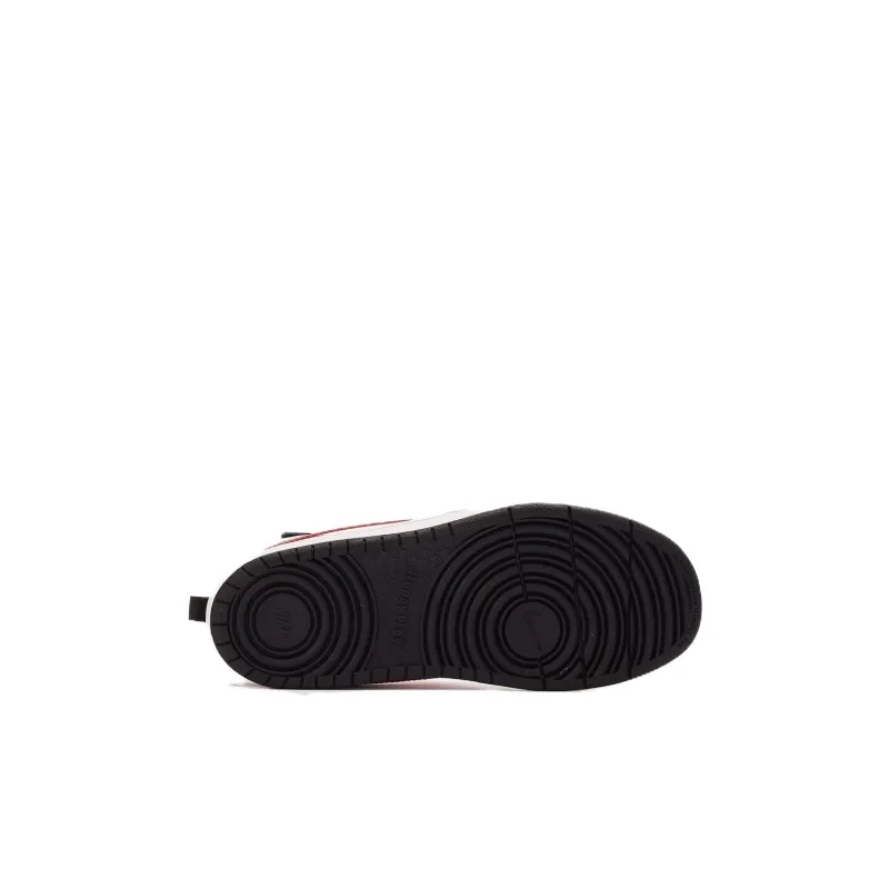 Nike Mid 2 Mid Top Skateboard Shoes White Black Red Children Aged 3 7 Years Old-3