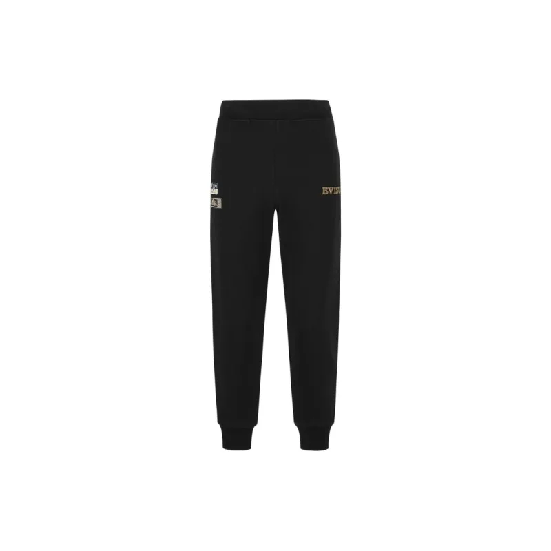 EVISU Casual Pants Men Black-1