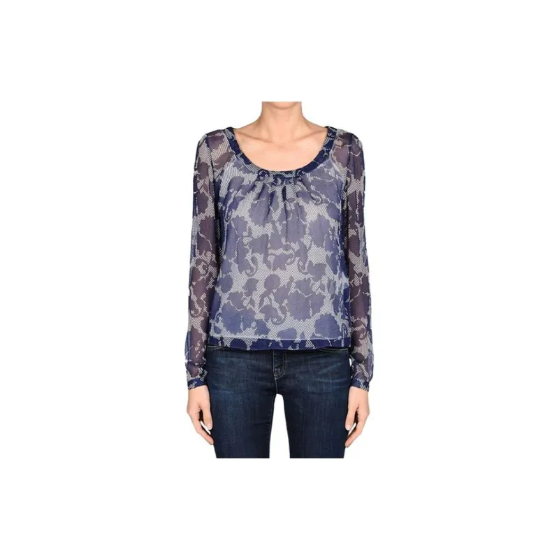 EMPORIO ARMANI T Shirts Women's Dark Blue-1