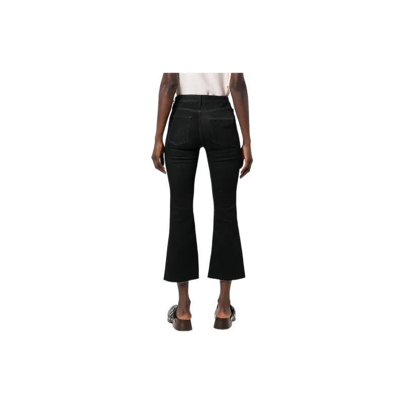 FRAME Le Crop Flared Skinny Jeans-2