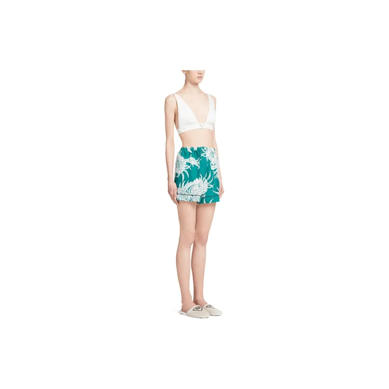 PRADA Casual Shorts Women's Blue-2