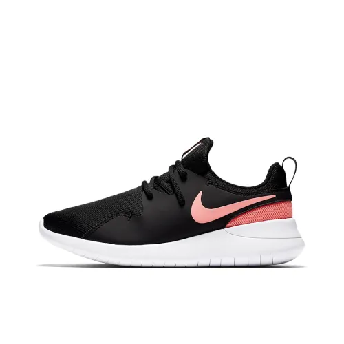 Nike Tessen Cushioning Anti Slip And Wear Water Low Top Kids' Running Shoes Chunky Pink Teenagers