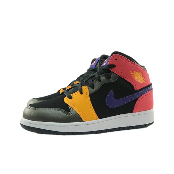 Jordan 1 Mid GS Multi-Color-1