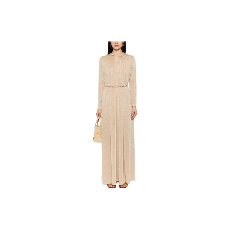 Zimmermann SS24 Long-Sleeved Dresses Women's Beige-1
