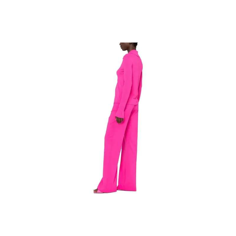 Jacquemus Sauge High waisted Flared Trousers-3