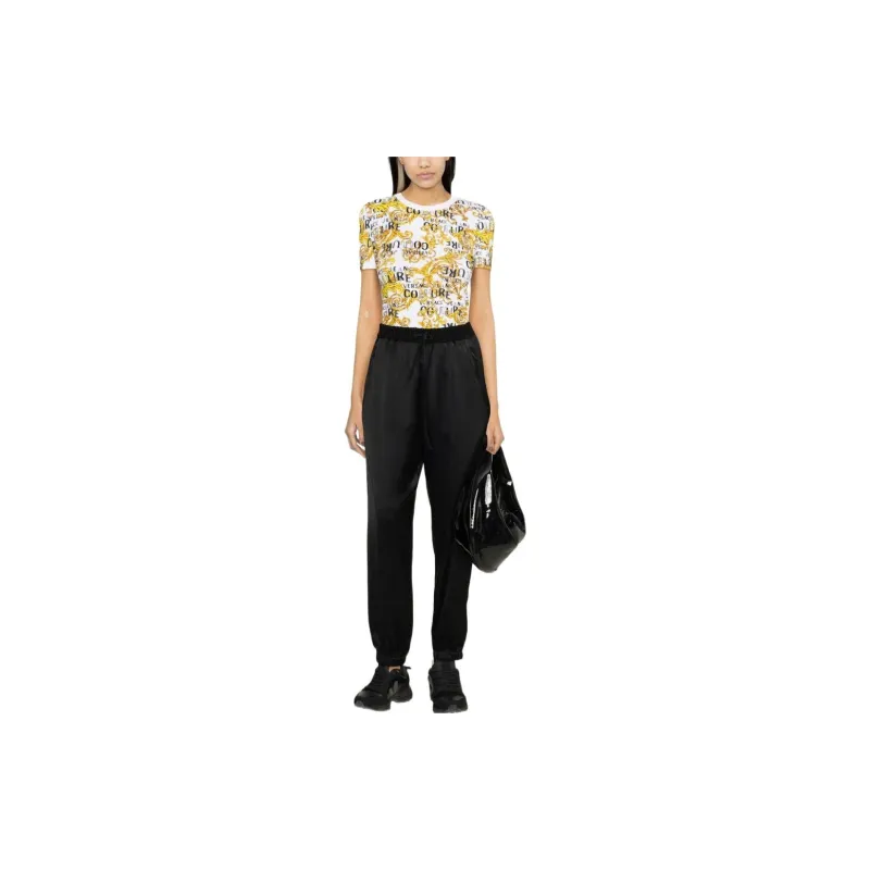 Y 3 Knitted Sweatpants Women's Black-2