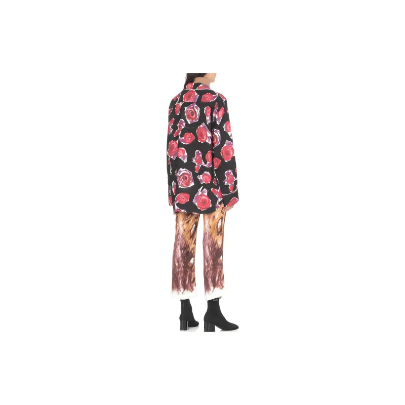 MARNI Floral Printed Long Sleeved Shirt-2