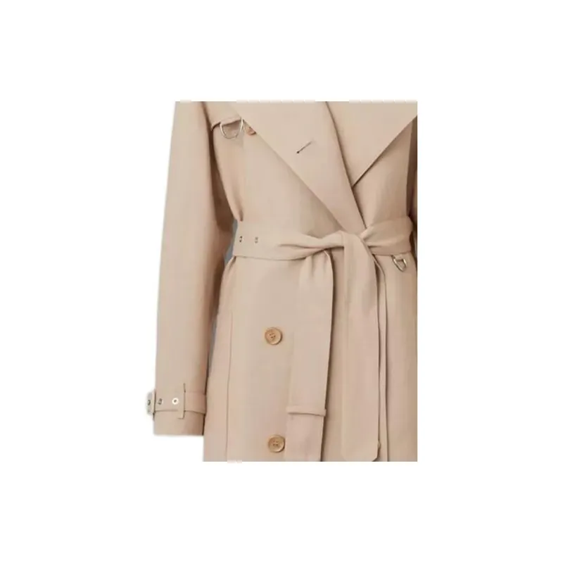 Burberry SS22 Trench Coat Women's Light Umber-5